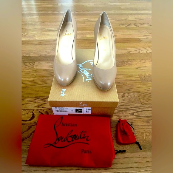 Christian Louboutin Simple Pump 100mm - Picture 3 of 4